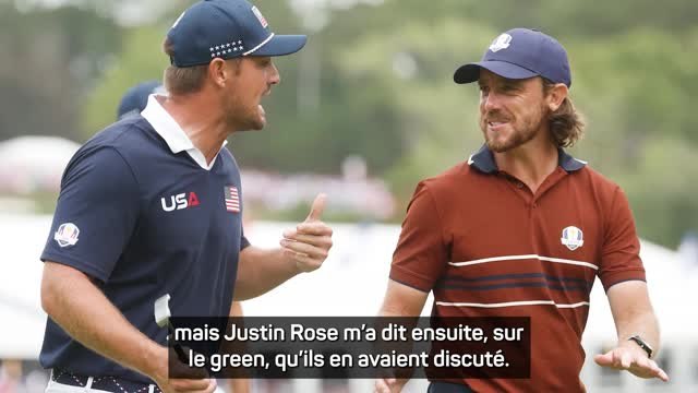 Ryder Cup - Keegan Bradley apaise les tensions : Rose et DeChambeau se sont expliqués