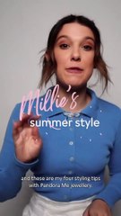 زيّني سوارك من باندورا على ذوق ميللي بوبي براون