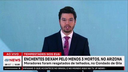 Enchentes no Arizona deixam pelo menos três mortes
