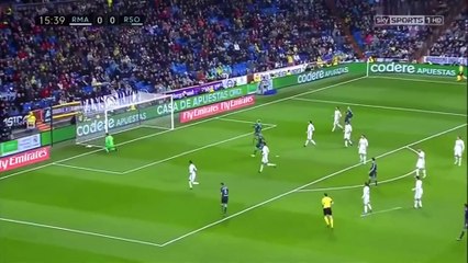 29/1/2017 Real Madrid- Real Sociedad (3-0) Liga