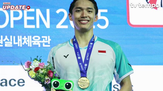 Jonatan Christie Sebut Gelar Juara Korea Open 2025 Sangat Berarti Baginya