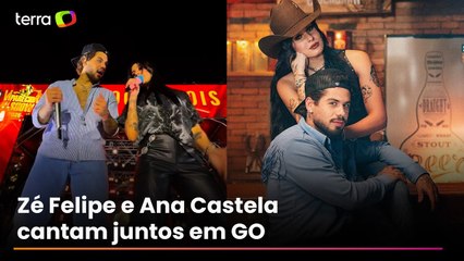 Zé Felipe e Ana Castela cantam juntos em meio a rumores de affair