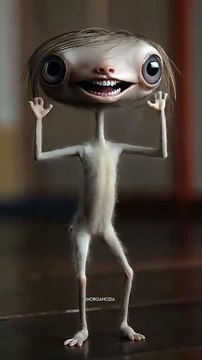 Funny Alien Creature Caught on Camera | Weird but Cute Animation