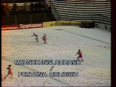 MONCHENGLADBACH - FORTUNA DUSSELDORF - 1983 - SAISON 1982/1983 -