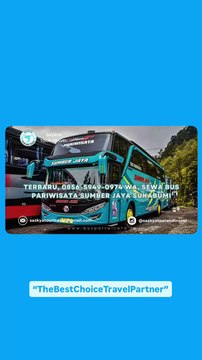 Terbaru, 0856-5949-0974 WA, Sewa Bus Pariwisata Sumber Jaya Sukabumi