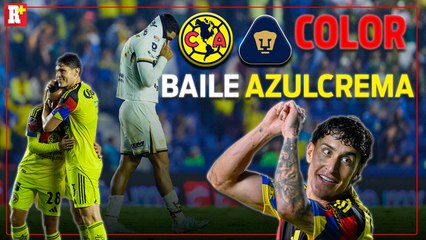 COLOR AMÉRICA VS PUMAS | CLÁSICO CAPITALINO con GOLEADA a PUMAS con unas ÁGUILAS IMPARABLES