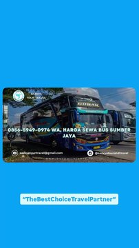0856-5949-0974 WA, Harga Sewa Bus Sumber Jaya