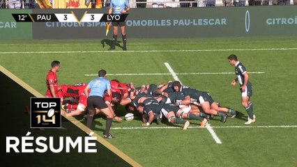 TOP 14 Saison 2025-2026 J04 - Résumé Section Paloise - LOU Rugby