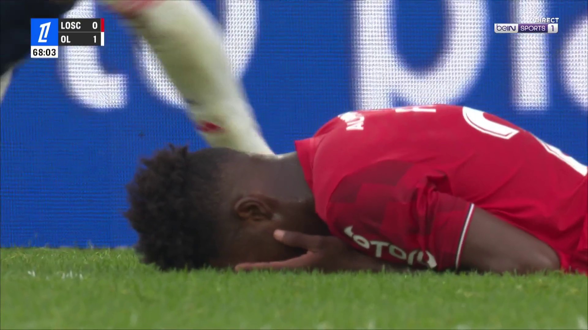 Ligue 1 : Félix Correia rate l'égalisation à bout portant !