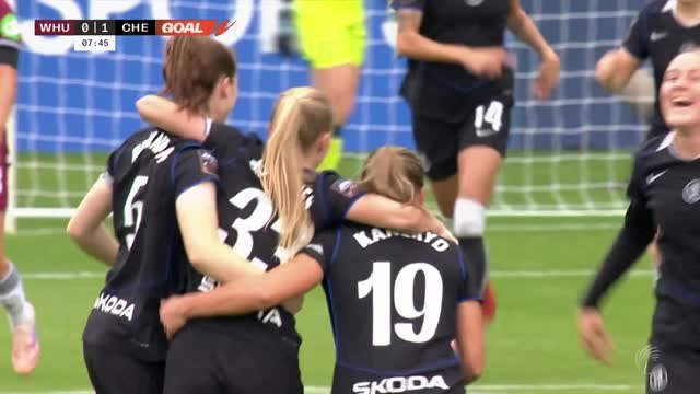 Beever-Jones scores brilliant free-kick as Chelsea rout West Ham