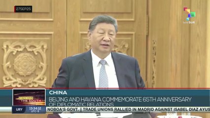 Beijing and Havana commemorate 65th anniversary of diplomatic relations
