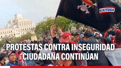 Transportistas y 'Generación Z' continuarán HOY con protesta por inseguridad ciudadana