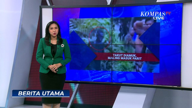 Pencuri Ponsel di Surabaya Nekat Sembunyi 3 Jam dalam Parit Lumpur | BERUT