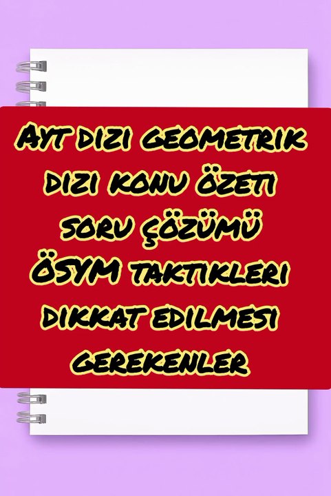 Ayt dizi geometrik dizi konu özeti soru çözümü ÖSYM taktikleri dikkat edilmesi gerekenler  . . #yks #ykshazırlık #mantıksoruları #soruçözümü #dgs #lgs #geometri #yksmatematik #aytmatematik #matematik