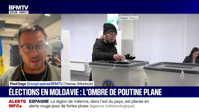 L'ombre de Vladimir Poutine plane sur les élections en Moldavie