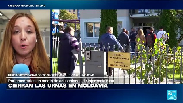 Informe desde: Chisinau: cierran las urnas moldavas en medio de acusaciones de injerencia rusa