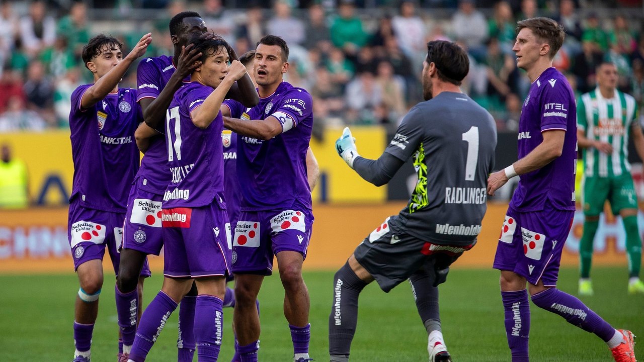 Dragovic nach Austrias Derbysieg: 'Wien ist violett'