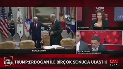 CNN Türk'te Erdoğan-Trump görüşmesinden kavga çıktı