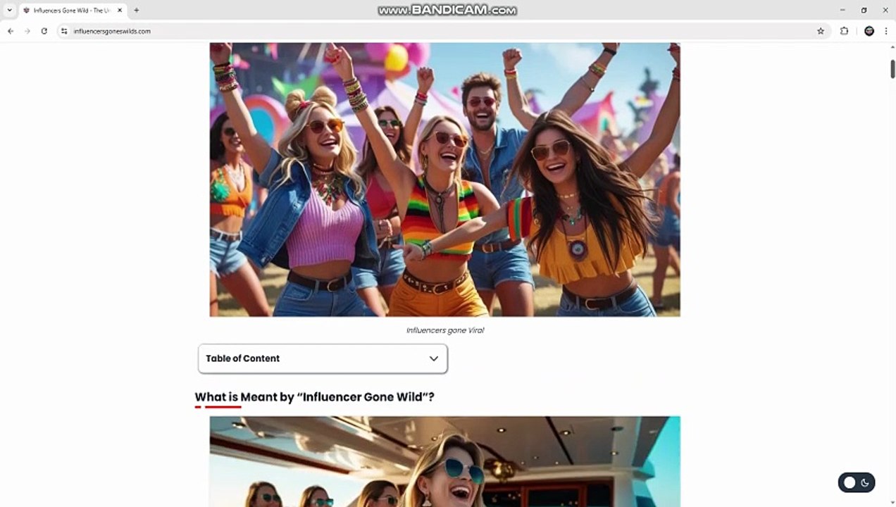 Influencers Gone Wild