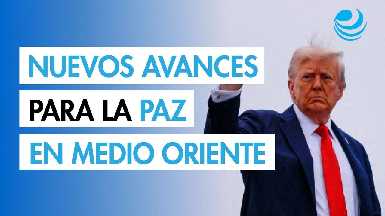 Trump insinúa un avance en las negociaciones para la paz en Medio Oriente