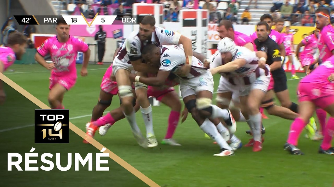 TOP 14 Saison 2025-2026 J04 - Résumé Stade Français Paris - Union Bordeaux-Bègles