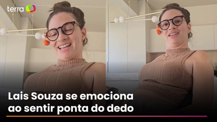 Lais Souza se emociona com evolução em tratamento: ‘Senti a ponta do dedo’