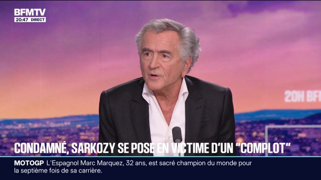 Procès de Nicolas Sarkozy: Je suis choqué , lance Bernard-Henry Lévy