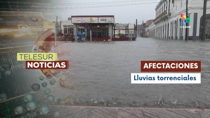 Fuertes lluvias provocan afectaciones en Cuba