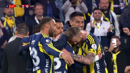 Süper Lig : Fenerbahçe retrouve la victoire contre Antalyaspor
