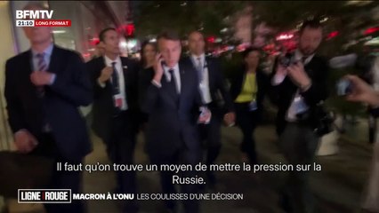 LIGNE ROUGE - Après son discours à l'ONU, Emmanuel Macron a été bloqué par le convoi de Donald Trump