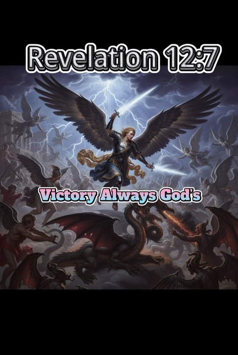 War in Heaven | Revelation 12:7 | Michael and His Angels vs the Dragon