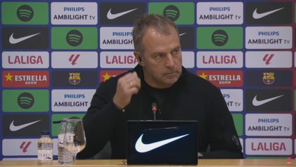 Flick press conference after FC Barcelona vs. Real Sociedad
