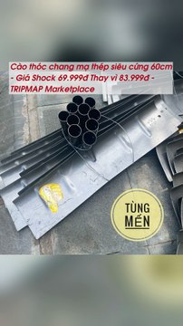 Cào thóc chang mạ thép siêu cứng 60cm - Giá Shock 69.999đ Thay vì 83.999đ - TRIPMAP Marketplace