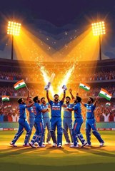 a big congratulations 🎊 to our Indian team 👏 for  win the match