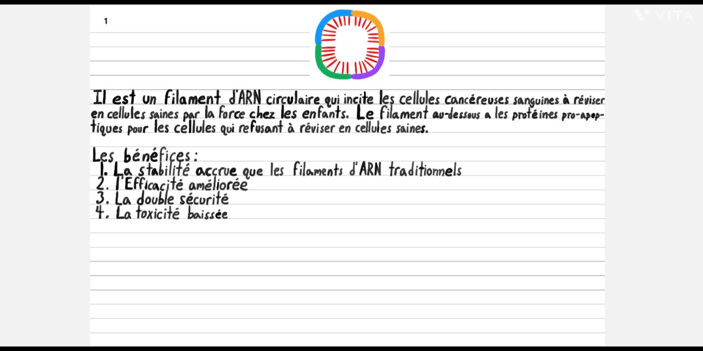 Une molécule de circARN pour traiter le cancer du sang pédiatrique