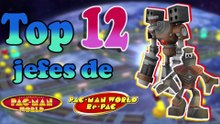 ¿El JEFE más DIFÍCIL de PAC-MAN WORLD 1? |TOP 12| JUEGO ORIGINAL Y RE-PAC
