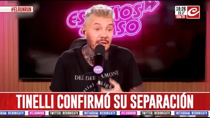La separación de Tinelli - Milet: el sopresivo anuncio