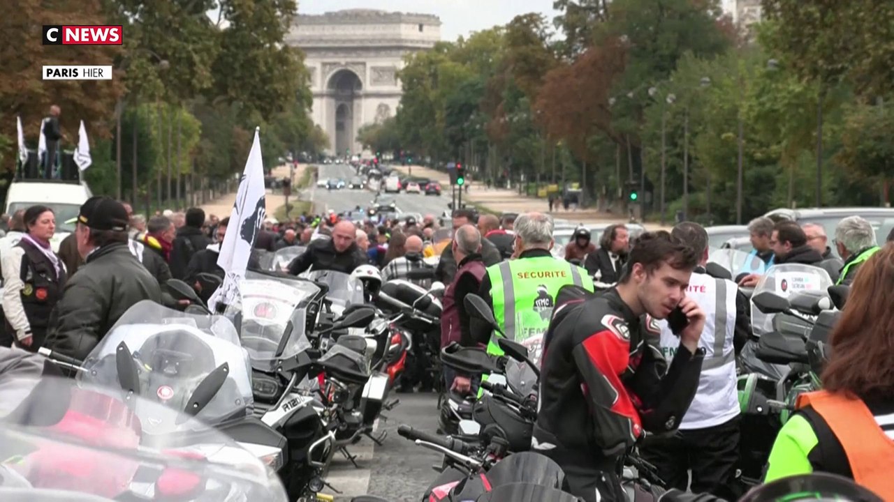 Motards : des manifestations partout en France