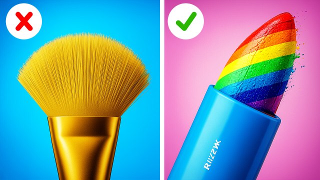 BRILLIANT ART CRAFTS AND HACKS 💵 1-Star vs 5-Star Students 🤫 School Challenge by 123 GO SCHOOL