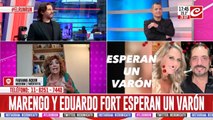 Rocio Marengo y Eduardo Fort esperan un varón