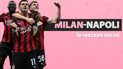 "È l'anno del Milan" ma "Estupinan, ci hai fatto penare": le reazioni dei social a Milan-Napoli