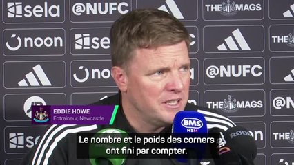 Newcastle - Howe : "Un coup de massue"