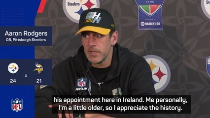 Steelers happy to win in Ireland for Rooney family