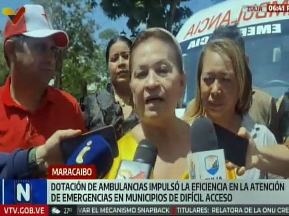 35 nuevas ambulancias se suman al sistema de emergencias del estado Zulia