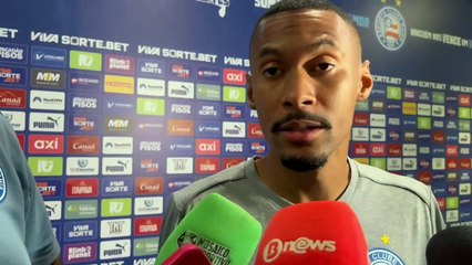 "Esse gol foi um retrato daquilo que a gente fez na partida toda", comemora Ademir e entrevista após vitória contra Palmeiras