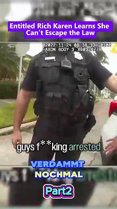 Part2 Entitled Rich Karen Learns She Can’T Escape The Law