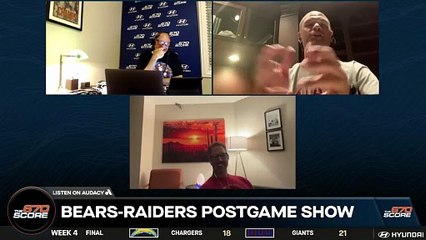 Olin Kreutz on Bears' victory over Raiders: 'Learning how to win is huge'