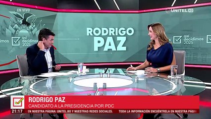 Paz menciona a Camacho y resalta mensaje de “unidad y no confrontación”