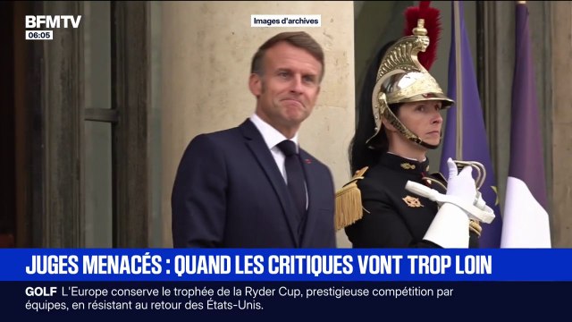 Condamnation de Nicolas Sarkozy: Emmanuel Macron dénonce des attaques et menaces de mort inadmissibles contre plusieurs magistrats