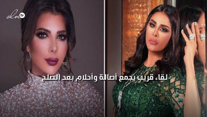 لقاء قريب يجمع أصالة وأحلام بعد الصلحة